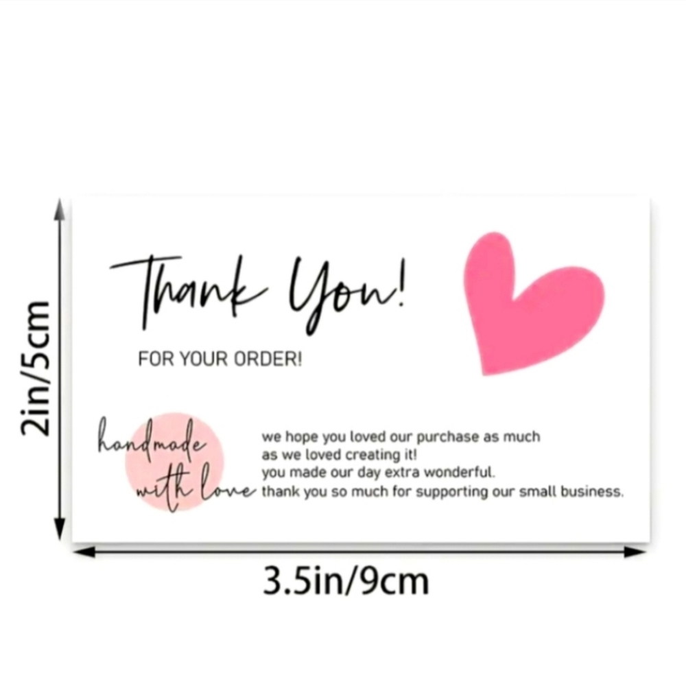 ❌️SOLD❌️50 Thank You!FOR YOUR ORDER!handmadewe hope you loved your purchase - Picture 3 of 3